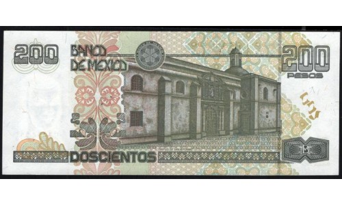 Мексика 200 песо 26.03.2002 (MEXICO 200 Pesos 26/03.2002) P 119b(2): UNC