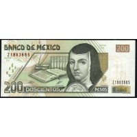 Мексика 200 песо 26.03.2002 (MEXICO 200 Pesos 26.03.2002) P 119b(1): UNC