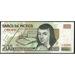 Мексика 200 песо 26.03.2002 (MEXICO 200 Pesos 26.03.2002) P 119b(1): UNC