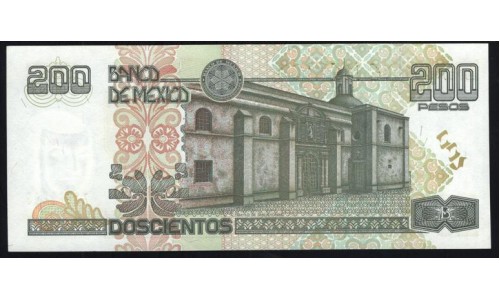 Мексика 200 песо 26.03.2002 (MEXICO 200 Pesos 26.03.2002) P 119b(1): UNC