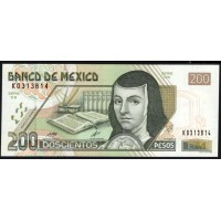 Мексика 200 песо 26.03.2002 (MEXICO 200 Pesos 26.03.2002) P 119b(3): UNC