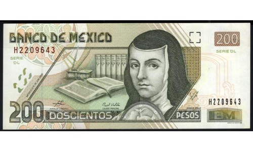 Мексика 200 песо 19.07.2006 (MEXICO 200 Pesos 19.07.2006) P 119e(2): UNC