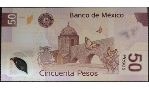 Мексика 50 песо 2008 (MEXICO 50 Pesos 2008) P 123j : UNC