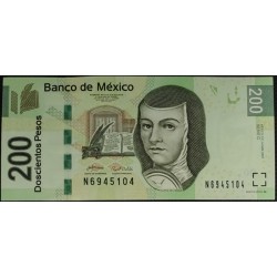 Мексика 200 песо 2007 (MEXICO 200 Pesos 2007) P 125c : UNC