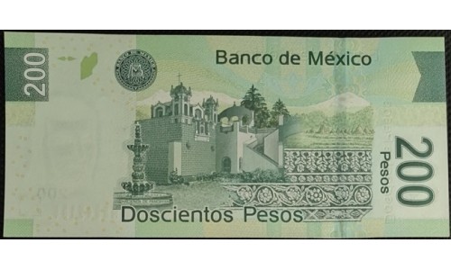 Мексика 200 песо 2007 (MEXICO 200 Pesos 2007) P 125c : UNC