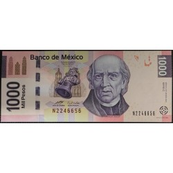 Мексика 1000 песо 2007 (MEXICO 1000 Pesos 2007) P 127c : UNC