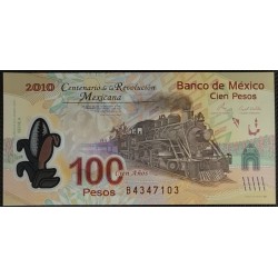 Мексика 100 песо 2007 (MEXICO 100 Pesos 2007) P 128b : UNC
