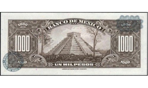 Мексика 1000 песо 1971 (MEXICO 1000 Pesos 1971) P 52о : UNC