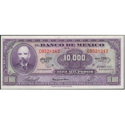Мексика 10000 песо 1978 года, серия CDK (MEXICO 10000 Pesos 1978, Series CDK) P 72: UNC