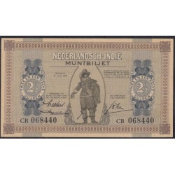 Нидерландская Индия 2 1/2 гулден 1940 (NETHERLANDS INDIES 2 1/2 gulden 1940) P 109 : UNC
