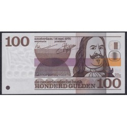 Нидерланды 100 гульденов  14.05.1970 года (NETHERLANDS 100 Gulden Nederlandsche Bank 14.05.1970) P 93: UNC