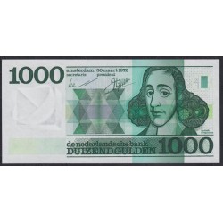 Нидерланды 1000 гульденов  03.03.1972 года (NETHERLANDS 1000 Gulden Nederlandsche Bank 03.03.1971) P 94a: UNC
