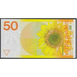 Нидерланды 50 гульденов 1982 года (NETHERLANDS 50 Gulden Nederlandsche Bank 1982) P 96: UNC