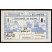 Новая Каледония 1 франк 1943 года (New Caledonia 1 Franc 1943) P 55b: aUNC/UNC