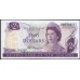 Новая Зеландия 2 доллара 1967-68 год (New Zealand 2 dollars 1967-68) P 164a: UNC 