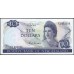 Новая Зеландия 10 долларов 1968-75 год (New Zealand 10 dollars 1968-75) P 166b: UNC-/UNC 