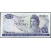 Новая Зеландия 10 долларов 1977-81 год (New Zealand 10 dollars 1977-81) P 166d: aUNC/UNC