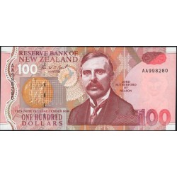 Новая Зеландия 100 долларов 1992 год (New Zealand 100 dollars 1992) P 181a: UNC