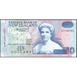 Новая Зеландия 10 долларов 1994 год (New Zealand 10 dollars 1994) P 182a: UNC