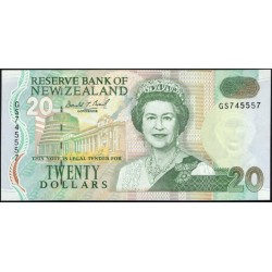 Новая Зеландия 20 долларов 1994 год (New Zealand 20 dollars 1994) P 183: UNC
