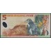 Новая Зеландия 5 долларов 2006 год, полимер пластик, серия CF (New Zealand 5 dollars 2006, Polymer plastic) P 185b : UNC