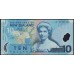 Новая Зеландия 10 долларов 2007 год, полимер пластик (New Zealand 10 dollars 2007, Polymer plastic) P 186b: UNC