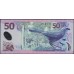 Новая Зеландия 50 долларов 1999 год, полимер пластик, серия AL (New Zealand 50 dollars 1999, Polymer plastic) P 188a : UNC