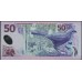 Новая Зеландия 50 долларов 2014 год, полимер пластик, серия AG (New Zealand 50 dollars 2014, Polymer plastic) P 188c : UNC