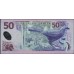 Новая Зеландия 50 долларов 2014 год, полимер пластик, серия BB (New Zealand 50 dollars 2014, Polymer plastic) P 188c : UNC