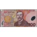 Новая Зеландия 100 долларов 2006 год, полимер пластик, серия AD (New Zealand 100 dollars 2006, Polymer plastic) P 189b : UNC