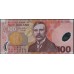 Новая Зеландия 100 долларов 2008 год, полимер пластик, серия AF (New Zealand 100 dollars 2008, Polymer plastic) P 189b : UNC