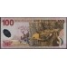 Новая Зеландия 100 долларов 2008 год, полимер пластик, серия AF (New Zealand 100 dollars 2008, Polymer plastic) P 189b : UNC