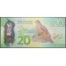Новая Зеландия 20 долларов 2016 год, полимер пластик (New Zealand 20 dollars 2016, Polymer plastic) P 193 : UNC
