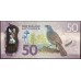 Новая Зеландия 50 долларов 2016 год, полимер пластик (New Zealand 50 dollars 2016, Polymer plastic) P 194 : UNC