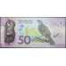 Новая Зеландия 50 долларов 2016 год, полимер пластик (New Zealand 50 dollars 2016, Polymer plastic) P 194 : UNC