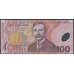 Новая Зеландия 100 долларов 2006 год, полимер пластик, серии AD и AM (New Zealand 100 dollars 2006, Polymer plastic) P 189b: UNC