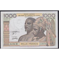 Нигер 1000 франков (1959-65) (NIGER 1000 francs (1959-65) P 603Hn: UNC--