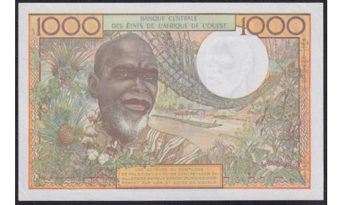 Нигер 1000 франков (1959-65) (NIGER 1000 francs (1959-65) P 603Hn: UNC--