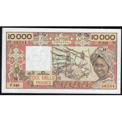 Нигер 10000 франков (1977-1992) (NIGER 10000 francs (1977-1992)) P 609Hi : UNC