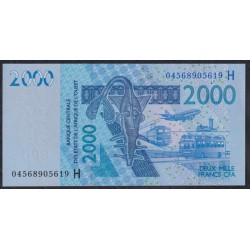 Нигер 2000 франков 2004 (NIGER 2000 francs 2004) P 616Hb: UNC