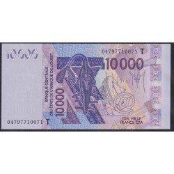 Того 10000 франков  2004 года (TOGO 10000 francs 2004) P 818Tb: UNC