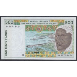 Нигер 500 франков 1994 года (NIGER 500 francs 1994) P 610Hd: UNC