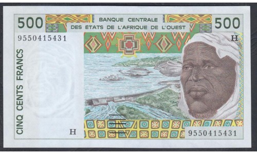 Нигер 500 франков 1995 года (NIGER 500 francs 1995) P 610He: UNC