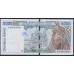 Нигер 5000 франков 1994 (NIGER 5000 francs 1994) P 613b : UNC