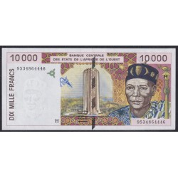 Нигер 10000 франков 1995 (NIGER 10000 francs 1995) P 614Hc : UNC