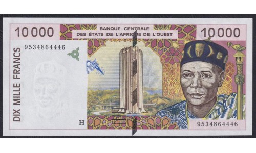 Нигер 10000 франков 1995 (NIGER 10000 francs 1995) P 614Hc : UNC