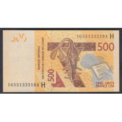 Нигер 500 франков 2016 (NIGER 500 francs 2016) P 619He: UNC