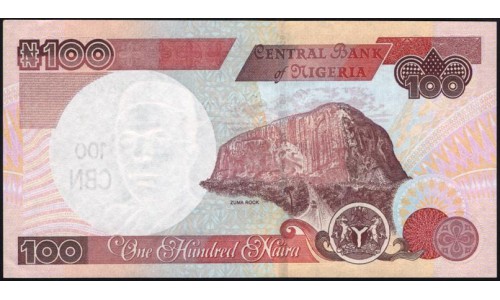 Нигерия 100 найра 1999 (NIGERIA 100 naira 1999) P 28b : UNC
