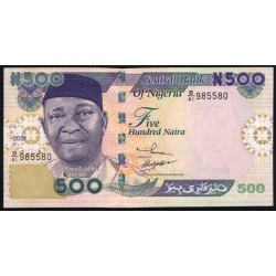 Нигерия 500 найра 2001 (NIGERIA 500 naira 2001) P 30a : UNC