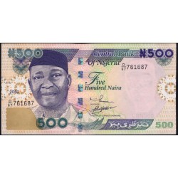 Нигерия 500 найра 2002 (NIGERIA 500 naira 2002) P 30a : UNC